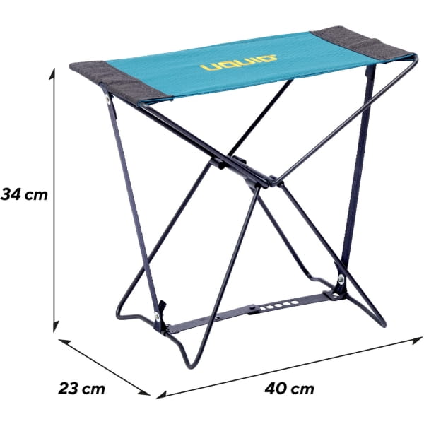 UQUIP Fancy - Falthocker petrol-grey - Bild 10
