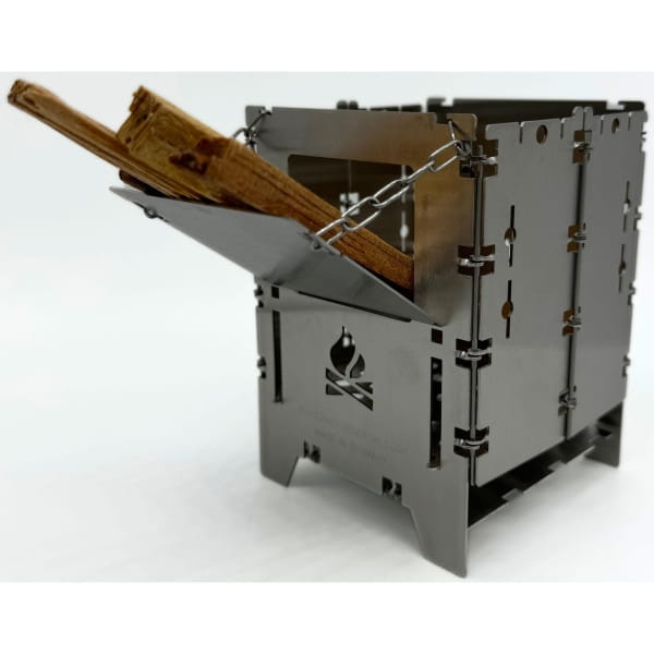 bushcraft essentials Holzrutsche Bushbox LF Titanium - Bild 5