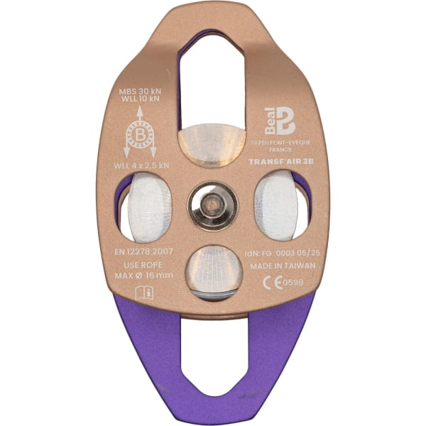 Beal Transf'air 2 B - Doppel-Seilrolle - Bild 1
