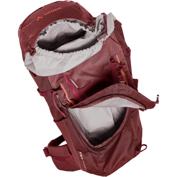 VAUDE Women's Asymmetric 38+8 - Trekkingrucksack dark cherry - Bild 11 VAUDE Women's Asymmetric 38+8 - Trekkingrucksack dark cherry - Bild 11