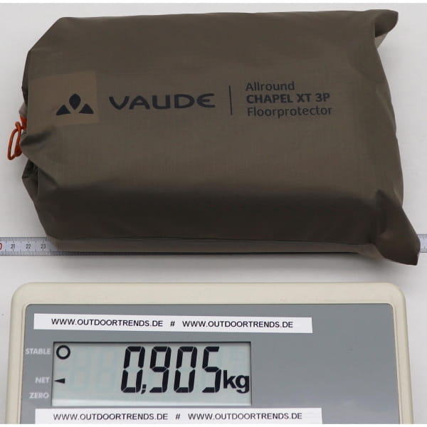VAUDE Floorprotector Allround Chapel XT 3P - Zeltunterlage bark - Bild 2