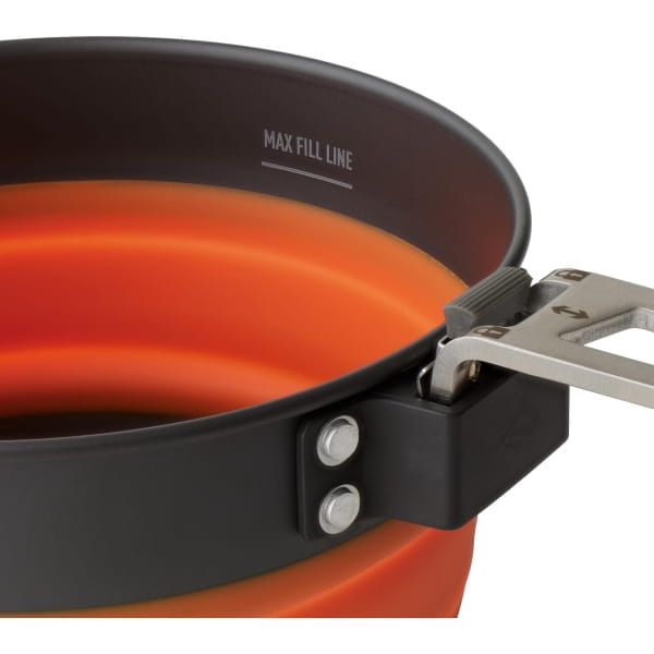 Sea to Summit Frontier UL Collapsible Pot 1L - faltbarer Kochtopf orange - Bild 6 Sea to Summit Frontier UL Collapsible Pot 1L - faltbarer Kochtopf orange - Bild 6