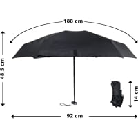Vorschau: Origin Outdoors Piko - Regenschirm black - Bild 3