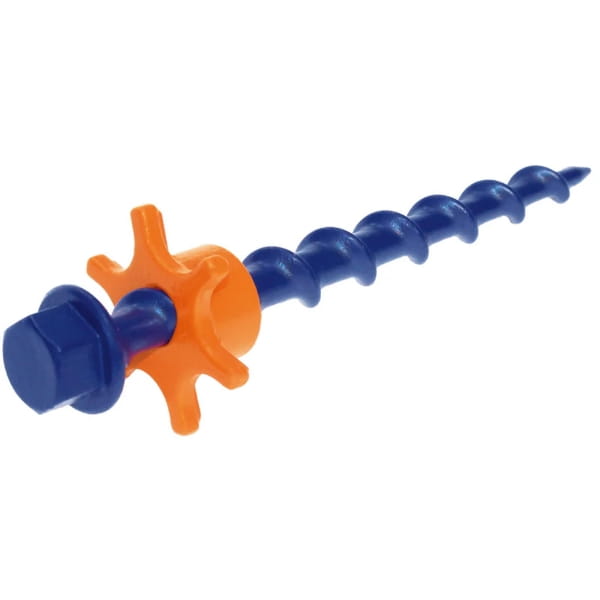 Peggy Peg Peg&Stop Small 16 cm mit Kontermutter - Zeltheringe 6er Set - Bild 2 Peggy Peg Peg&Stop Small 16 cm mit Kontermutter - Zeltheringe 6er Set - Bild 2