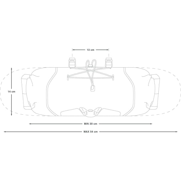Apidura Backcountry Handlebar Pack 11 L - Lenkertasche - Bild 3