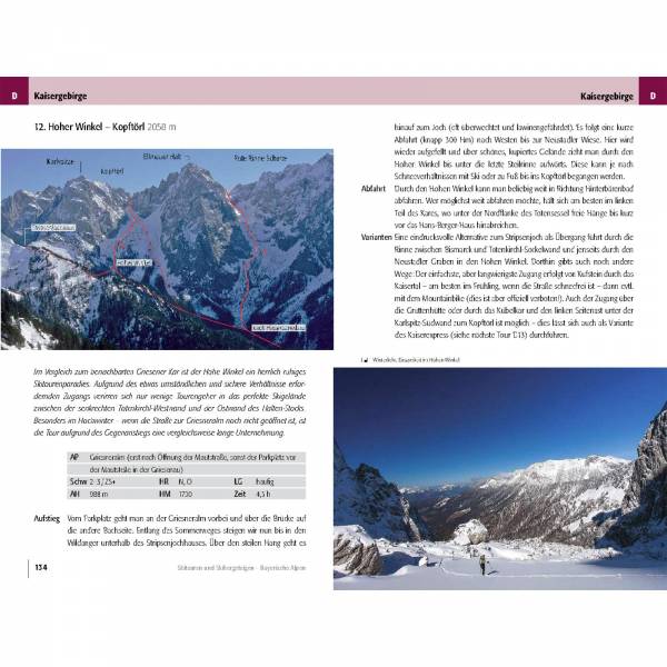 Panico Verlag Bayerischen Alpen - Skitourenführer - Bild 8