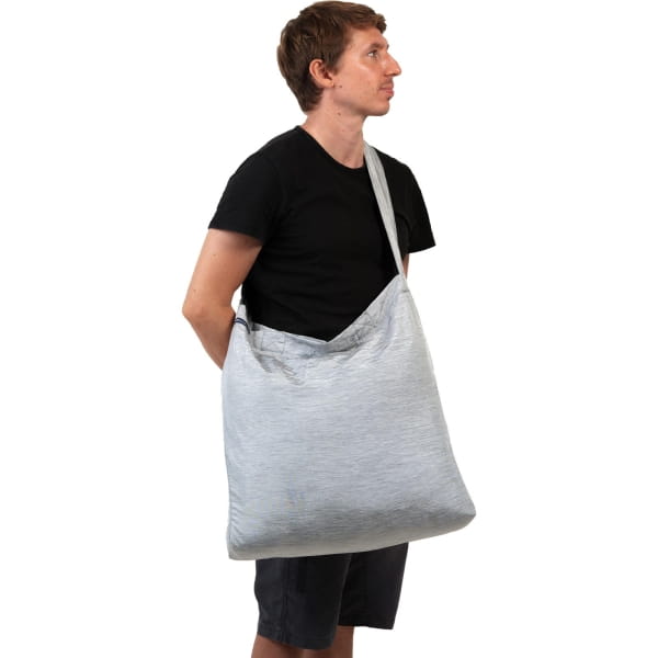 TICKET TO THE MOON Eco Bag Large Premium - Einkaufstasche frosty grey - Bild 7