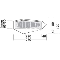Vorschau: Robens Cress 1 Pro - Tunnelzelt green - Bild 6 Vorschau: Robens Cress 1 Pro - Tunnelzelt green - Bild 6