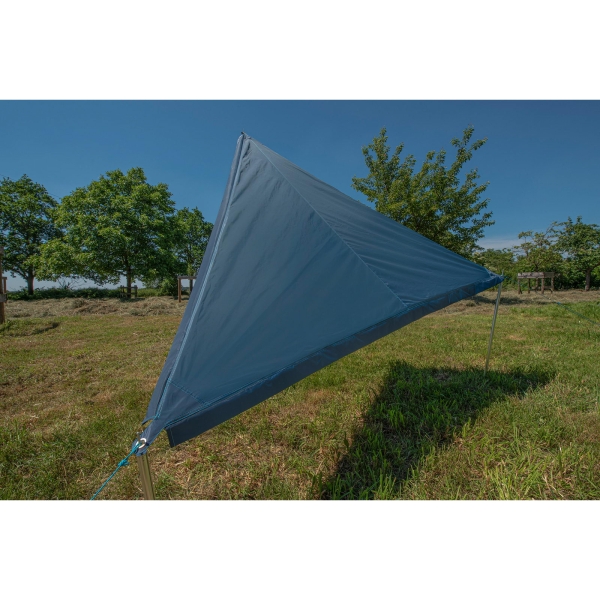 BENT Zip-Protect Canvas Single - Sonnensegel dunkelblau-hellblau - Bild 10