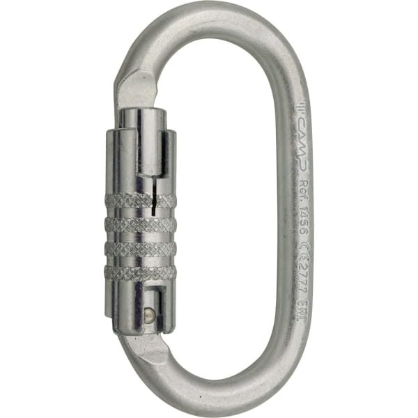 C.A.M.P. Oval Pro 3Lock - Schraubkarabiner silver - Bild 1 C.A.M.P. Oval Pro 3Lock - Schraubkarabiner silver - Bild 1
