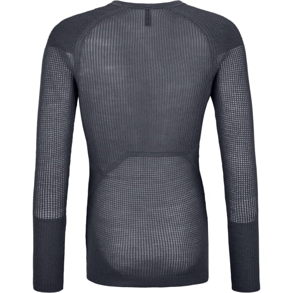 Ortovox Women's Merino Thermovent Longsleeve - Langarmshirt dark grey blend - Bild 4