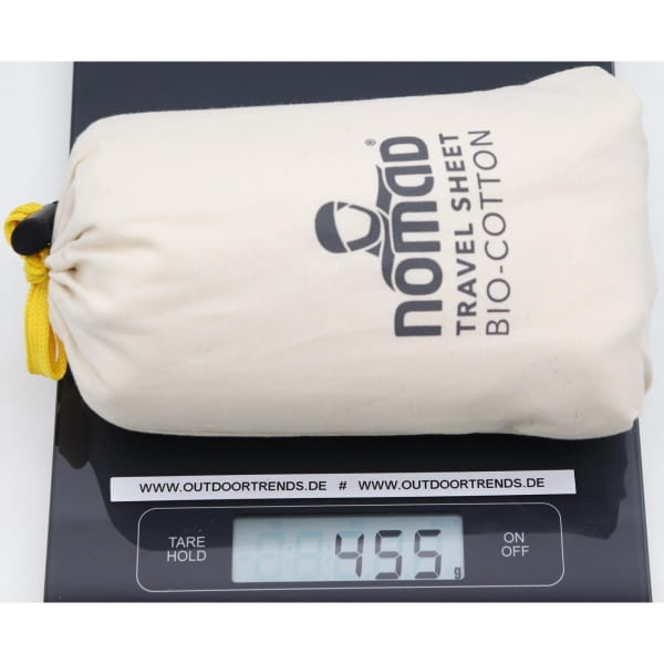 NOMAD Travel Sheet Bio-Cotton - Inlett sand - Bild 5 NOMAD Travel Sheet Bio-Cotton - Inlett sand - Bild 5