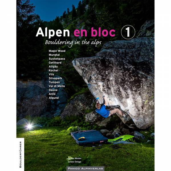 Panico Verlag Alpen en bloc - Band 1 - Boulderführer - Bild 1