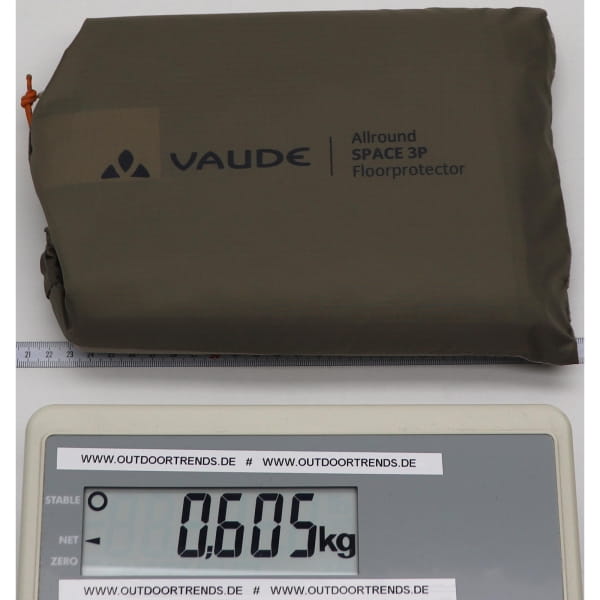 VAUDE Floorprotector Allround Space 3P - Zeltunterlage bark - Bild 2 VAUDE Floorprotector Allround Space 3P - Zeltunterlage bark - Bild 2
