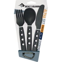 Vorschau: Sea to Summit Alpha Set 3PC Cutlery Set - Messer, Gabel, Löffel - Bild 1