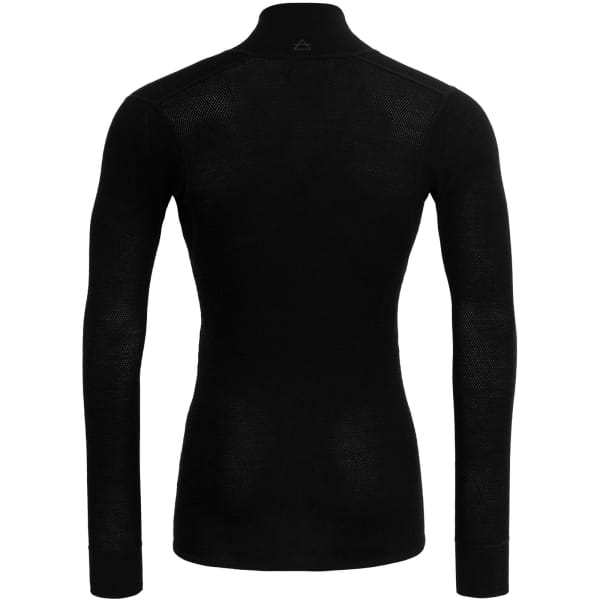 DEVOLD Wool Mesh 190 Zip Neck Man - Langarmshirt mit Reißverschluss caviar - Bild 4