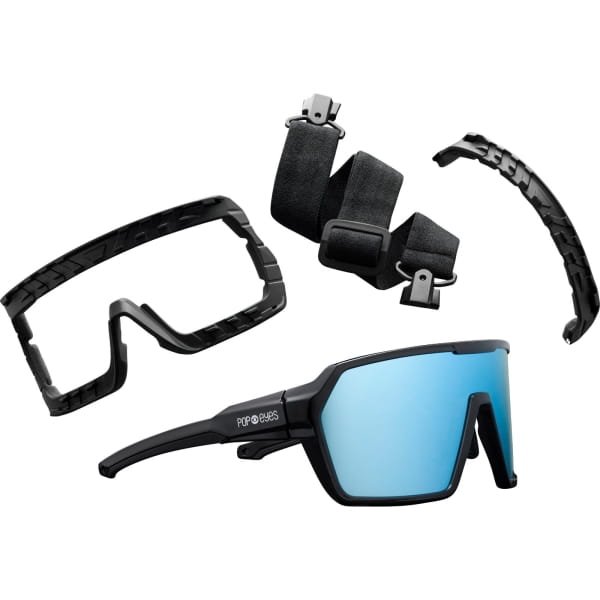 POP EYES Harper Cat 3 - 3-in-1 Sonnenbrille shiny black - Bild 2 POP EYES Harper Cat 3 - 3-in-1 Sonnenbrille shiny black - Bild 2