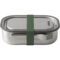Vorschau: black+blum Stainless Steel Lunchbox 1 Liter - Edelstahl-Proviantdose olive - Bild 5