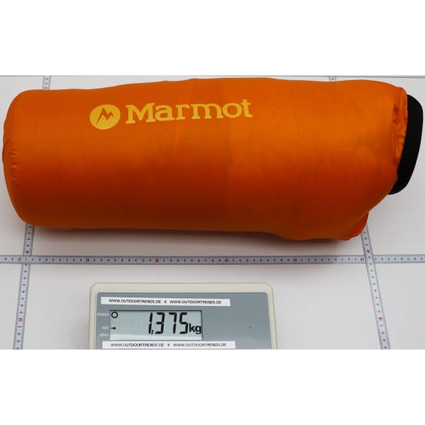 Marmot Lithium - Daunenschlafsack orange pepper/golden sun - Bild 5