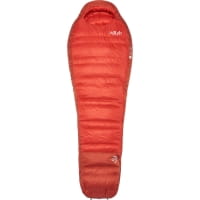 Rab Alpine -12C/10F - Daunenschlafsack dark horizon-tuscan red - Bild 1