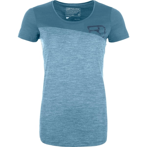 Ortovox Women's 150 Cool Logo T-Shirt light blue - Bild 1