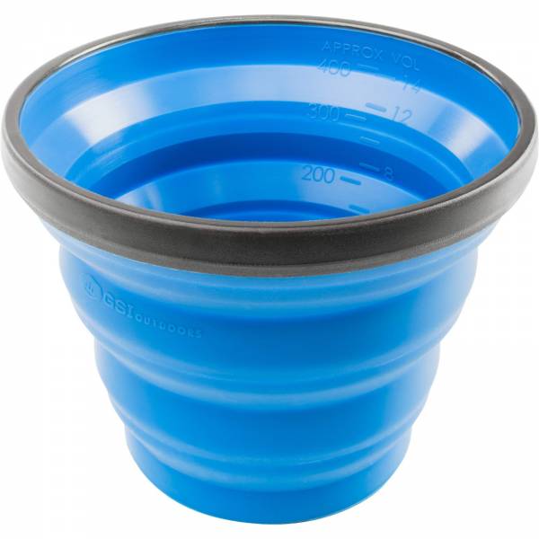 GSI Escape Cup - Falt-Becher blue - Bild 1