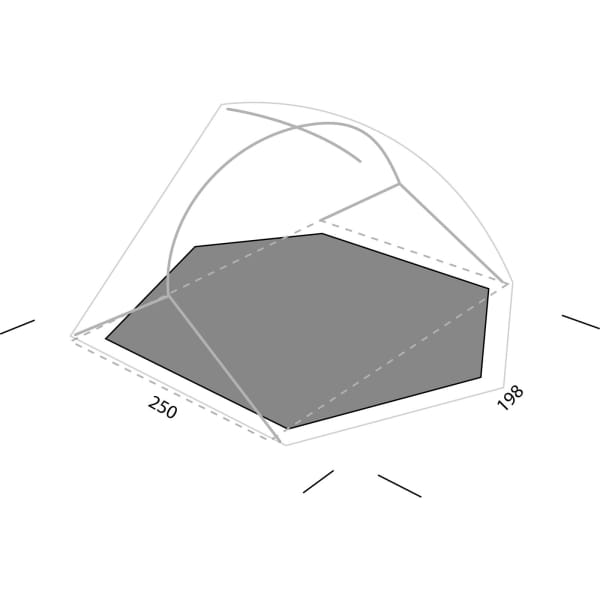 EXPED Lyra III Footprint - Zeltunterlage - Bild 1