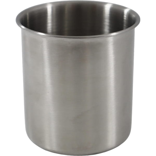 Basic Nature Edelstahlbecher 300 ml - Trinkbecher mit Karabiner - Bild 4