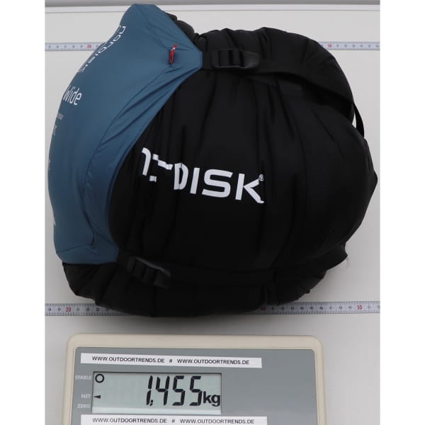 Nordisk Bjarni ±0° Wide Mummy - Kunstfaserschlafsack aegean blue - Bild 11