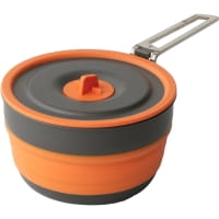 Vorschau: Sea to Summit Frontier UL Collapsible Pot 1L - faltbarer Kochtopf orange - Bild 1 Vorschau: Sea to Summit Frontier UL Collapsible Pot 1L - faltbarer Kochtopf orange - Bild 1