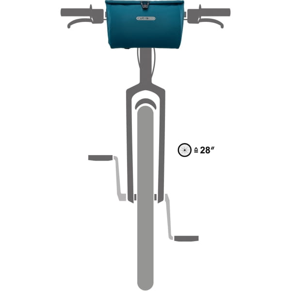 ORTLIEB Velo-Sling Flex 5L - Lenkertasche petrol - Bild 13