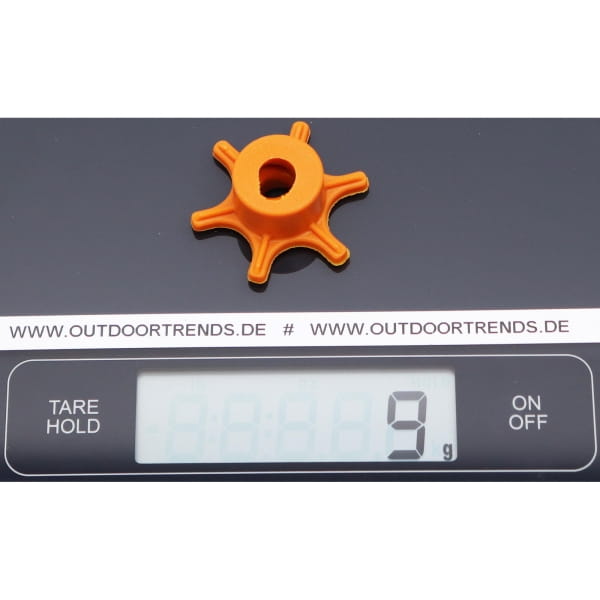 Peggy Peg Peg&Stop Small 16 cm mit Kontermutter - Zeltheringe 6er Set - Bild 7