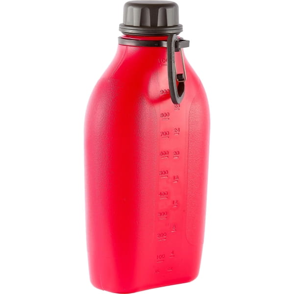 WILDO Explorer Green - 1 Liter Trinkflasche raspberry - Bild 5