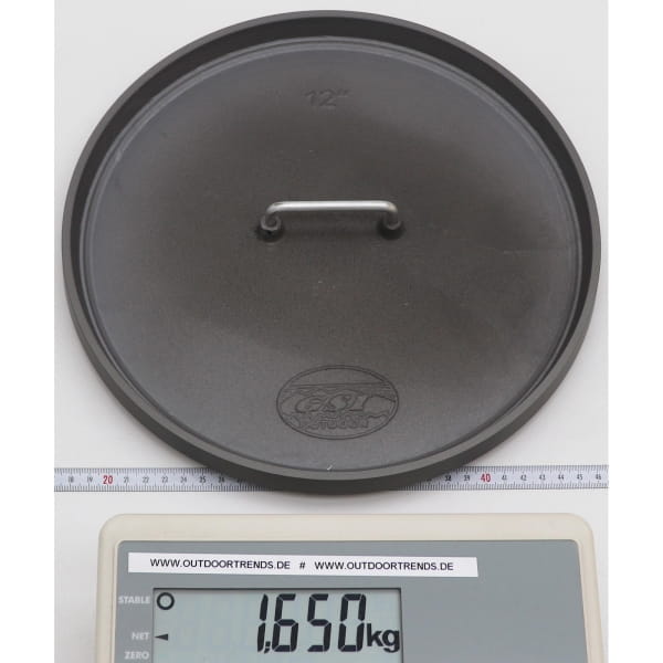 GSI Hard Anodized 12 Dutch Oven - Feuertopf - Bild 5