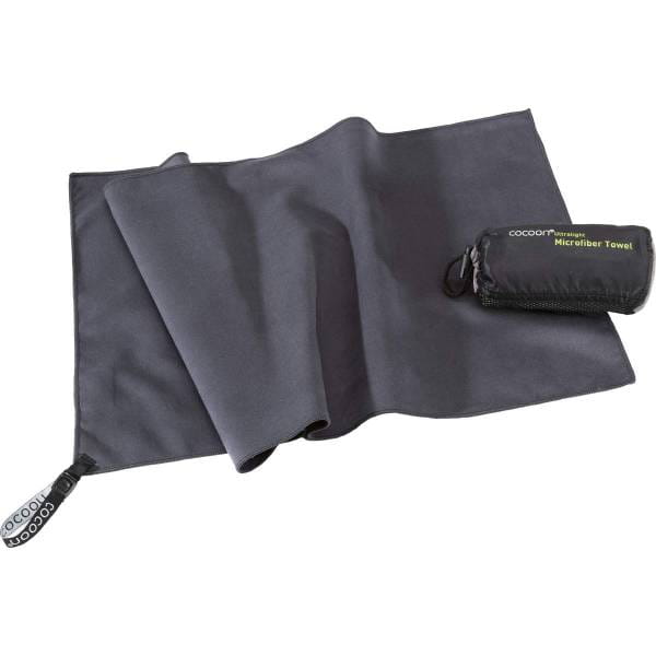 COCOON Towel Ultralight Gr. S - Outdoorhandtuch manatee grey - Bild 3