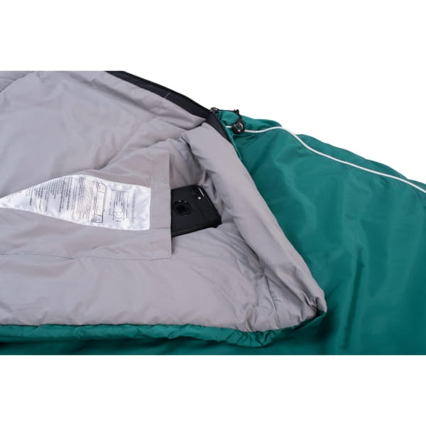 Grüezi Bag Biopod Wolle Goas Comfort - Deckenschlafsack dark petrol - Bild 7