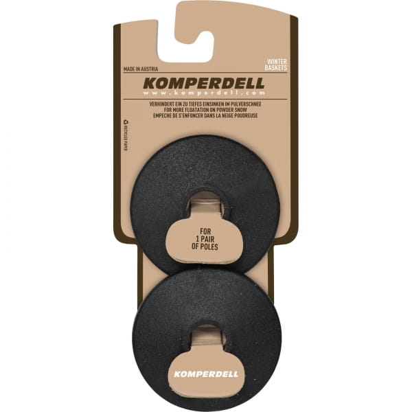 Komperdell Standard Race Basket - Stockteller schwarz - Bild 1 Komperdell Standard Race Basket - Stockteller schwarz - Bild 1