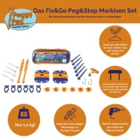 Vorschau: Peggy Peg Markisenset Fix&Go Peg&Stop - Befestigungsset - Bild 10 Vorschau: Peggy Peg Markisenset Fix&Go Peg&Stop - Befestigungsset - Bild 10