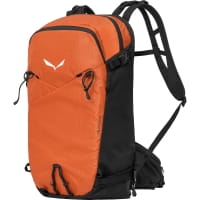 burnt orange-black out