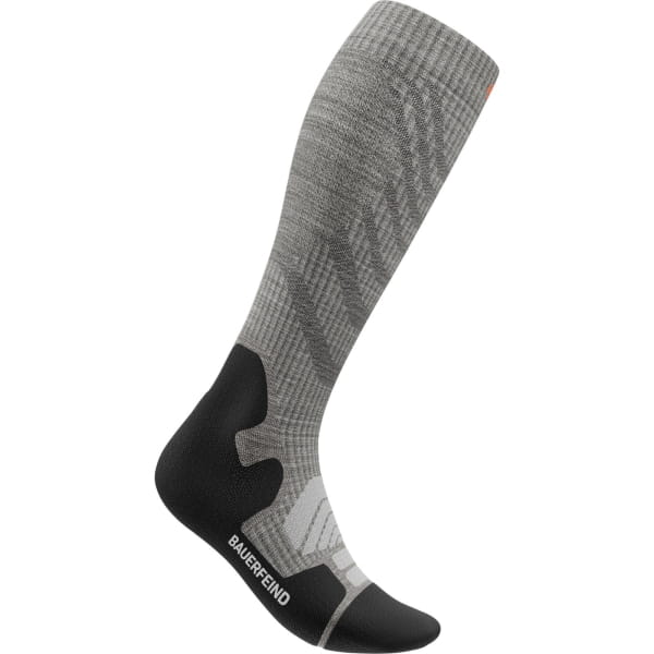 Bauerfeind Sports Outdoor Merino Compression Socks Women - Wandersocken stone grey - Bild 3
