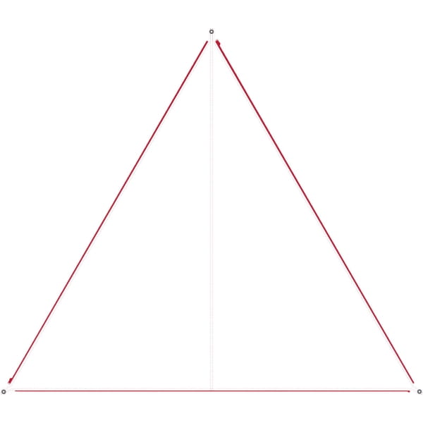 BENT Zip-Canvas Orient - Sonnensegel weiß-rot - Bild 7