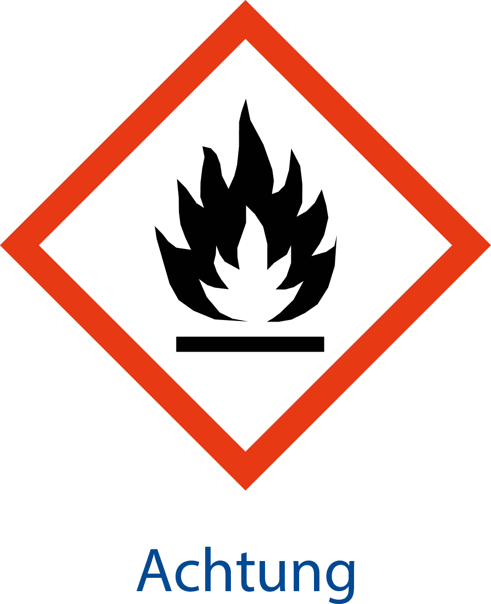H226 - Flüssigkeit und Dampf entzündbar