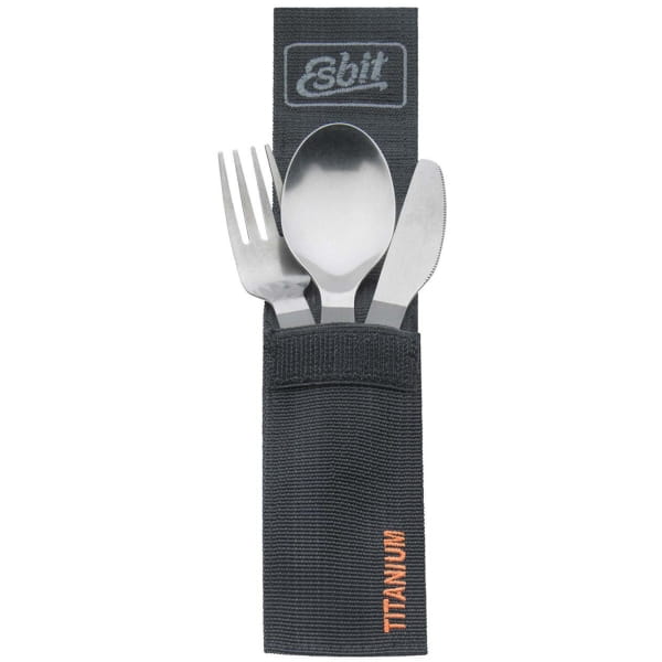 Esbit Titanium Cutlery Set Short - Besteckset - Bild 2