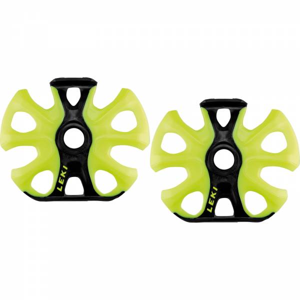 LEKI Big Mountain Binding Basket - Tourenteller neongelb - Bild 1