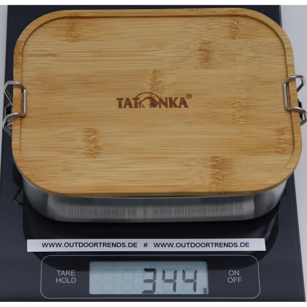 Tatonka Lunch Box I Bamboo 1000 ml - Edelstahl-Proviantdose stainless - Bild 2