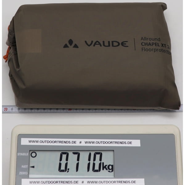 VAUDE Floorprotector Allround Chapel XT 2P - Zeltunterlage bark - Bild 2 VAUDE Floorprotector Allround Chapel XT 2P - Zeltunterlage bark - Bild 2