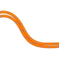 Vorschau: Mammut 8.7 Alpine Sender Dry Rope - Dreifachseil vibrant orange-ocean - Bild 12