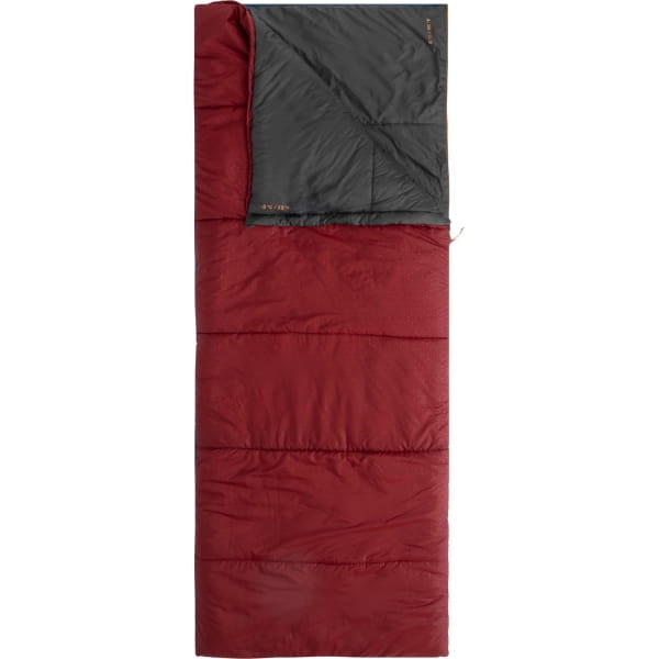 EXPED Megasleep Uno - Kunstfaser-Schlafsack burgundy-ocean blue - Bild 1