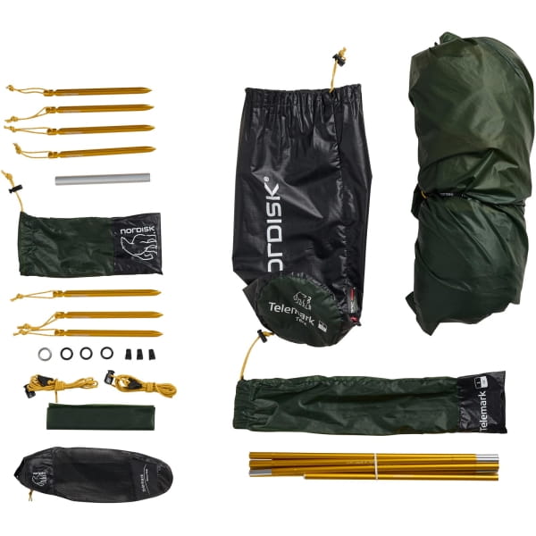 Nordisk Telemark 1 LW (2.0) - 1 Personen Zelt black forest green - Bild 13 Nordisk Telemark 1 LW (2.0) - 1 Personen Zelt black forest green - Bild 13