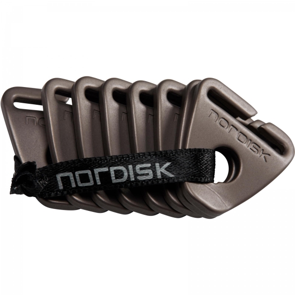 Nordisk Aluminium Helmet Slide - Abspannöse mud grey - Bild 1